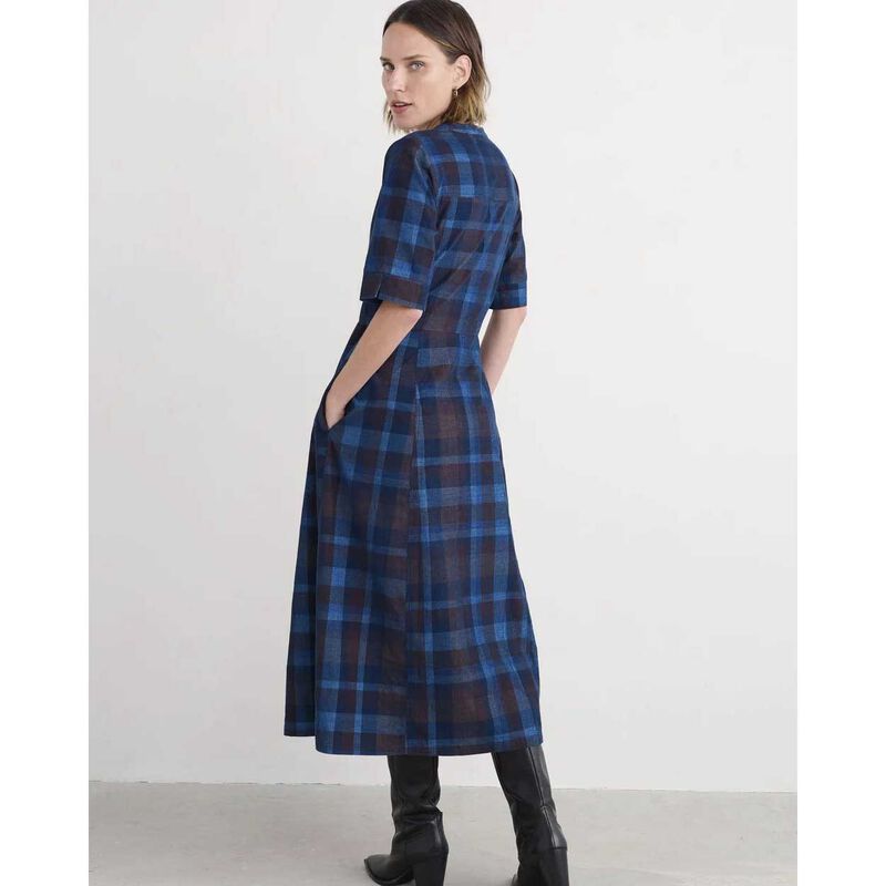 Seasalt Cornwall Wightwick Dress Honesty Sea Cave image number 1